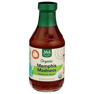 365 ?? ? ?? ??, BBQ ?? ??? ???? ???, 510g 365 by Whole Foods Market, Organic Memphis Madness Barbecue Sauce, 18 Oz