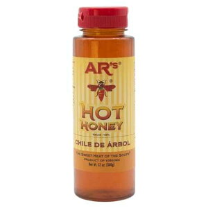 AR's ? ?? ??, ??? ?? ?, 340g AR's AR�fs Hot Honey - Chile De Arbol is Made with Real, 100% Pure, Domestic Honey with Real Chile De Arbol Peppers, No Additives, Extracts or Vinegar, 12 oz (1 Pack