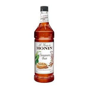 ?? - ??? ? ??, ???? ??? ??? ??, ?? ??, ???, & ???? ???, ??, ? GMO, ??? ?? (1??) Monin - Cinnamon Bun Syrup | Premium Syrup for Cocktails, Coffees & More | Clean