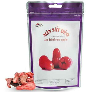 Vinamit Soft Dried Rose-Apple / Dried Plums 3.5 oz Bag / Chewy Exotic Fruit Snacks / Vegan, Gluten-Free / High in Fiber, Non-GMO / Healthy Dried Fruit Snacks for Adults, Kids, Gifting & Travel