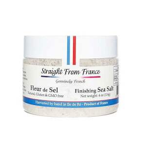 ??? ?? ??? ? ? ??? ?? ??? ?? (113g) Straight from France Genuinely French, Authentic French Fleur De Sel, Hand Harvested Artisan Finishing Sea Salt 4 Oz