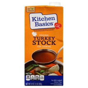 ?? ??? ??? ??, 946ml (6? ?) Kitchen Basics Original Turkey Stock, Gluten Free, 32 oz. Carton, (Pack of 6)