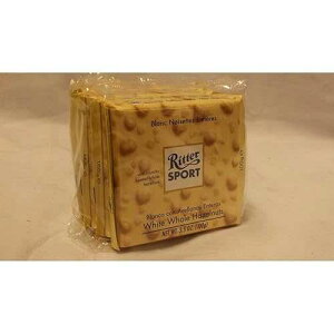 ���b�^�[�X�|�[�c �z���C�g �z�[���w�[�[���i�b�c 100g (5����) Ritter Sport White Whole Hazelnuts 100 g (Pack of 5)