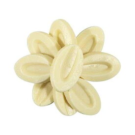 Valrhona 4660 Ivoire Feve OliveNation の 35% ホワイト ベーキング チョコレート、ベーキングと溶かすためのリッチ ウエハース - 3 ポンド Valrhona 4660 Ivoire Feve 35% White Baking Chocolates from OliveNation, Rich Wafers for Bakin