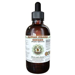 ?? ??? ?? ???, ??? ?? (Zingiber officinale) ?? ?? ?????? 2?? Ginger Alcohol-Free Liquid Extract, Organic Ginger (Zingiber officinale) Dried Root Glycerite Hawaii Pharm Natural Herbal Supplement