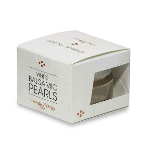 �M���V������A�����ꂽ���b�V�[�m �z���C�g �o���T�~�R �p�[���A50 ml Messino White Balsamic Pearls imported from Greece, 50 ml