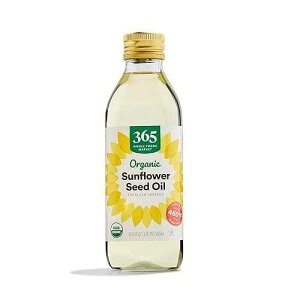 ??? ?? 365, ??? ????? ??, 499ml 365 by Whole Foods Market, Organic Sunflower Seed Oil, 16.9 Fl Oz