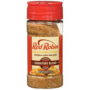 ���b�h���r�� �I���W�i���u�����h �V�O�l�`���[�V�[�Y�j���O 4�I���X�A8�J�E���g Red Robin Original Blend Signature Seasoning 4 ounce, 8 Count