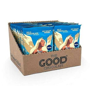 ? ? ??? ??? 54% ?? ?? ??? ?, ???, ?? ???, ?????, ??? ?? ? ??, 0.4?? ?? ?? ??? (18? ?) The Good Chocolate - Keto Milk Chocolate Style Squares, 80% Less Sugar, Low