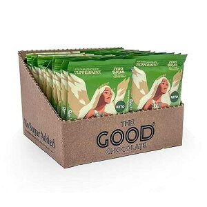 ? ? ??? ?? ?? 65% ?? ?? ??? ?, ???, ?? ???, ?????, ??? ?? ? ???, 0.4 ?? ?? ?? ??? (18? ?) The Good Chocolate - Keto Mint Chocolate Squares, Zero Sugar, Lower N