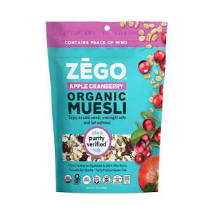 ZEGO Foods �I�[�K�j�b�N �X�[�p�[�t�[�h �I�[�g�~�[�� & �~���[�Y���[�A�F��O���e���t���[ (�A�b�v�� �N�����x���[) 13 �I���X ZEGO Foods Organic Superfood Oatmeal & Muesli, Certified Gluten Free (Apple Cranberry) 