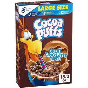??? ??, ??? ?? ??? ???, ???, 15.2?? Cocoa Puffs, Chocolatey Breakfast Cereal, Made with Whole Grain, Large Size, 15.2 oz