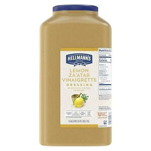 Hellmann's ������ �U�[�^�� �r�l�O���b�g �T���_ �h���b�V���O �W���O �O���e���t���[�A�l�H�����A���F���s�g�p�AMSG �܂��͍��ʓ��R�[���V���b�v�Y���A1 �K�����A4 �p�b�N Hellmann's Lemon Za'ata