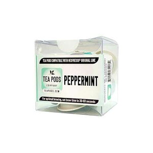 Peppermint pods compatible with Nespresso OriginalLine, peppermint capsules for coffee brewing machine - Pack of 10 capsules TEA BOQUETE Peppermint pods compatible with Nespresso OriginalLine, peppermint capsules for coffee