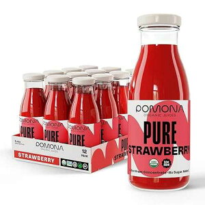 ??? ??? ?? ?? ??, 8.4?? ? (12? ??), ?? ??? ??? ??, ?GMO, ???, ??? ??, ??? ??, ?? ??, ????, 100.8?? Pomona Organic Juices Pomona Organic Strawberry Juice (Pack o