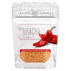 Artisan Salt Company Fusion Naturally Flavored Sriracha Sea Salt, Zip-Top Pouch, 3.5 Ounce SaltWorks Artisan Salt Company Fusion Naturally Flavored Sriracha Sea Salt, Zip-Top Pouch, 3.5 Ounce
