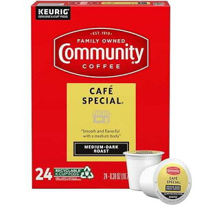 ???? ?? ?? ??? 24?? ?? ??, ??? ?? ???, ??? 2.0 K-? ??? ??, 24?? (1?) Community Coffee Cafe Special Medium Dark Roast, Single-Serve Keurig K-Cup Pods, 24 Count (Pack of 1)