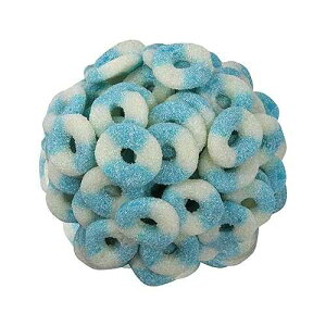 Smarty Stop Mini Sour Gummy Rings Candy GummiRoos (Blue Raspberry, 2.2 Pound (Pack of 1)) Smarty Stop Mini Sour Gummy Rings Candy GummiRoos (Blue Raspberry, 2.2 Pound (Pack of 1))
