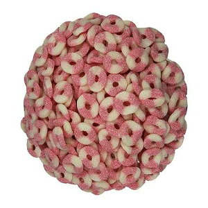 Smarty Stop Mini Sour Gummy Rings Candy GummiRoos (Pink Lemonade, 2.2 Pound (Pack of 1)) Smarty Stop Mini Sour Gummy Rings Candy GummiRoos (Pink Lemonade, 2.2 Pound (Pack of 1))