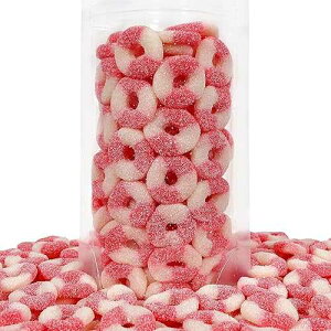 Smarty Stop Mini Sour Gummy Rings Candy GummiRoos (Strawberry, 2.2 Pound (Pack of 1)) Smarty Stop Mini Sour Gummy Rings Candy GummiRoos (Strawberry, 2.2 Pound (Pack of 1))