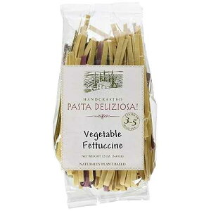 ?? ????, ?? ????, 12?? Pasta Deliziosa! Handcrafted Pasta, Vegetable Fettuccine, 12 Ounce