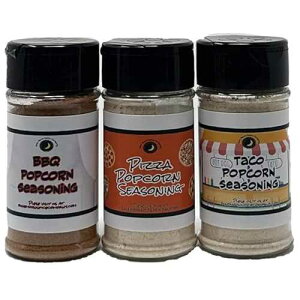 ???? | ?? ??? ????? 3? | ?? ?? ??? | ?? ?? ??? | BBQ ?? ??? | ???? ?? ?? ??? ?? ?? June Moon Spice Company Premium | Popcorn Seasoning | Variety 3 Pack | Pizza