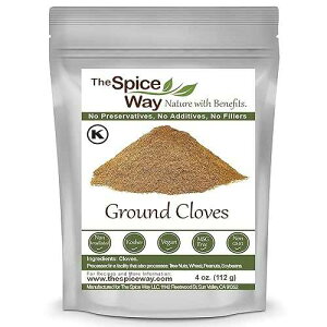 The Spice Way Cloves - ground (4 oz) clove powder or clove spice, for many savory dishes and even ground cloves tea The Spice Way Cloves - ground (4 oz) clove powder or clove spice, for many savory dishes and