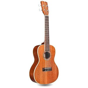 Cordoba 15CM Concert Ukulele - Hand Crafted With Mahogany Top, Back & Sides, Authentic Abalone Rosette & Satin Finish & Premium Italian Aquila Strings - For Beginners & Professionals