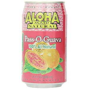 �A���n���C�h�W���[�X �p�X�I�O�A�o�A11.5�I���X (24�p�b�N) Aloha Maid Juice Pass-O-Guava, 11.5-Ounce (Pack of 24)