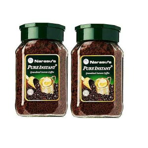 �i���X�Y �s���A �C���X�^���g �R�[�q�[ 3.5 �I���X�A100 �O���� 2 �p�b�N Narasu's Pure Instant Coffee 3.5 Oz, 100 Gm Pack of 2