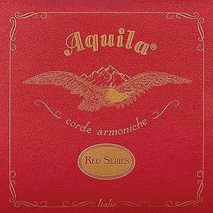 Aquila ���b�h �V���[�Y AQ-89 �o���g�� �E�N������ - Low D - 4 �� 1 �Z�b�g Aquila Red Series AQ-89 Baritone Ukulele Strings - Low D - 1 Set of 4