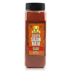 El Venado Fajita Sazon Rojo 24oz - Irresistibly Bold and Flavorful Fajitas Seasoning Mix for Grilling, Searing, and Sauteing - Elevate your Gastronomic Creations - (Pack of 1)