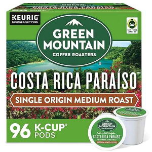 ?? ??? ?? ???? ????? ????, ?? ?? ??? K-? ??, ??? ??? ??, 96?? Green Mountain Coffee Roasters Costa Rica Paraiso Single-Serve K-Cup Pods, Medium Roast Coffee, 96 Count