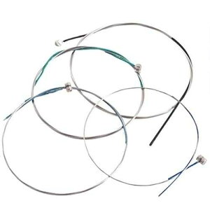 Chienti- �t���T�C�Y 4/4 �p EADG �o�C�I�������̃X�`�[���R�A�Z�b�g Chienti- Steel Core Set of E A D G Violin Strings for Full Size 4/4