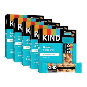 KIND Almond & Coconut Bars, Low Glycemic Index, Gluten Free Snacks, 1.4 OZ Bars (60 Count) KIND Almond & Coconut Bars, Low Glycemic Index, Gluten Free Snacks, 1.4 OZ Bars (60 Count)