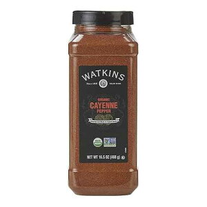 Watkins Gourmet Spice, Organic Cayenne Pepper, Bulk Food Service Size, 16.5 oz (Pack of 1) Watkins Gourmet Spice, Organic Cayenne Pepper, Bulk Food Service Size, 16.5 oz (Pack of 1)