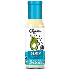 ?? ?? ???? ?? ?? ??? ? ????? 8??, Non-GMO, ??, ??? ??, ??? ??, ??? ?? (??) Chosen Foods Avocado Oil-Based Ranch Salad Dressing and Marinade, Keto Diet Friendly, Gluten & D