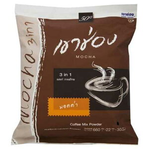 �J�I�V���� �C���X�^���g�R�[�q�[ �~�b�N�X���J 22g (30�ܓ���) Khao Shong Instant Coffee Mixed Mocha 22g. (Pack of 30 Sachets)
