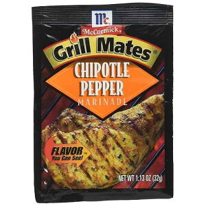 �}�R�[�~�b�N �O���� ���C�c �`�|�g�� �y�b�p�[�}���l�A1.13 �I���X�A3 �p�b�N McCormick Grill Mates Chipotle Pepper Marinade, 1.13 oz, 3 pk