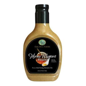 Oak Hill Farms �T���_�h���b�V���O�A�n�j�[�}�X�^�[�h�A24 �I���X (6 �p�b�N) Oak Hill Farms Salad Dressings, Honey Mustard, 24 Ounce (Pack of 6)