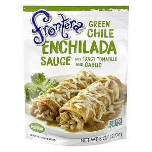 ???? ???? ??, ?? ??, ???, 8 ?? Frontera Green Chile Medium Enchilada Sauce with Tangy Tomatillo and Garlic, 8 oz.