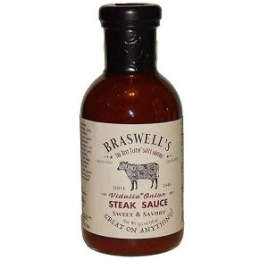 �u���Y�E�F���Y ���B�_���A �I�j�I�� �X�e�[�L �\�[�X 13.5 �I���X Braswell's Braswells Vidalia Onion Steak Sauce 13.5 Ounce