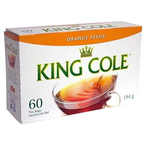 King Cole Tea Orange Pekoe Tea, 60 Count (Imported from Canada)