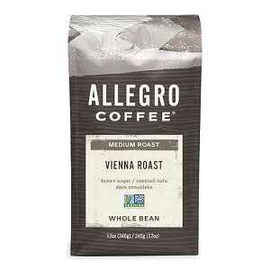 Allegro Coffee Vienna Roast Whole Bean Coffee, 12 Ounce (Pack of 1)