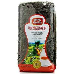 �}�[���}�[�� ���[�W���[�t �u���b�N 100% �s���A�Z�C�����e�B�[ (2.2�|���h) Marhumar Large Leaf Black 100% Pure Ceylon Tea (2.2Lb)