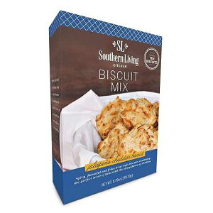Southern Living Gourmet Jalapeno Cheddar Biscuit Mix, Easy-to-Bake Delight, Dinner Biscuits, Breakfast Biscuits, Baking Mix, Pantry Staple, Makes 10 Biscuits Southern Living Gourmet Jalapeno Cheddar Biscuit Mix, Easy-to-B