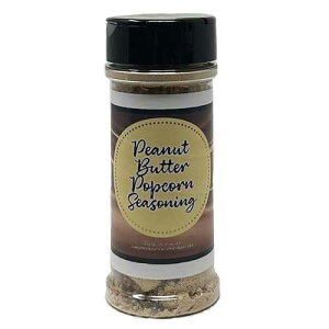 June Moon Spice Company Premium | Peanut Butter Popcorn Seasoning | Large Shaker | Calorie Free | Fat Free | Saturated Fat Free | Cholesterol Free | Crafted in Small Batches | Peanut Butter Popcorn Seasoning