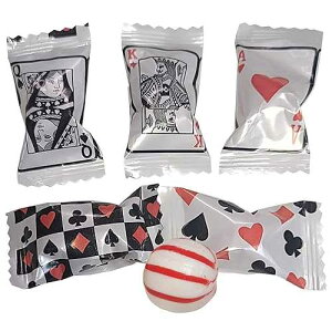 Naturejam Casino Game Cards Peppermint Balls 100 Count-Great for Game Gambling Nights-Individually Wrapped