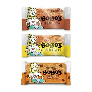 Bobo's Oat Bars Favorite Flavors Variety Pack, Simple Ingredients, Whole Grain Oats, Plant Based, Non-GMO, Gluten Free Breakfast Bars, Healthy Snacks for Adults & Kids (12 Bars)