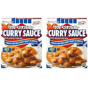 �n�E�X�H�i ��ؓ���J���[�\�[�X�i�z�b�g�j House Foods Curry Sauce with Vegetables (Hot)